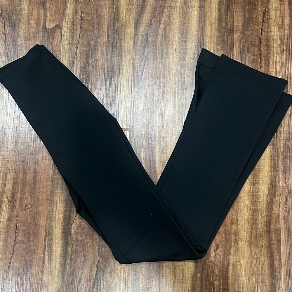 Black Express Flared Pants